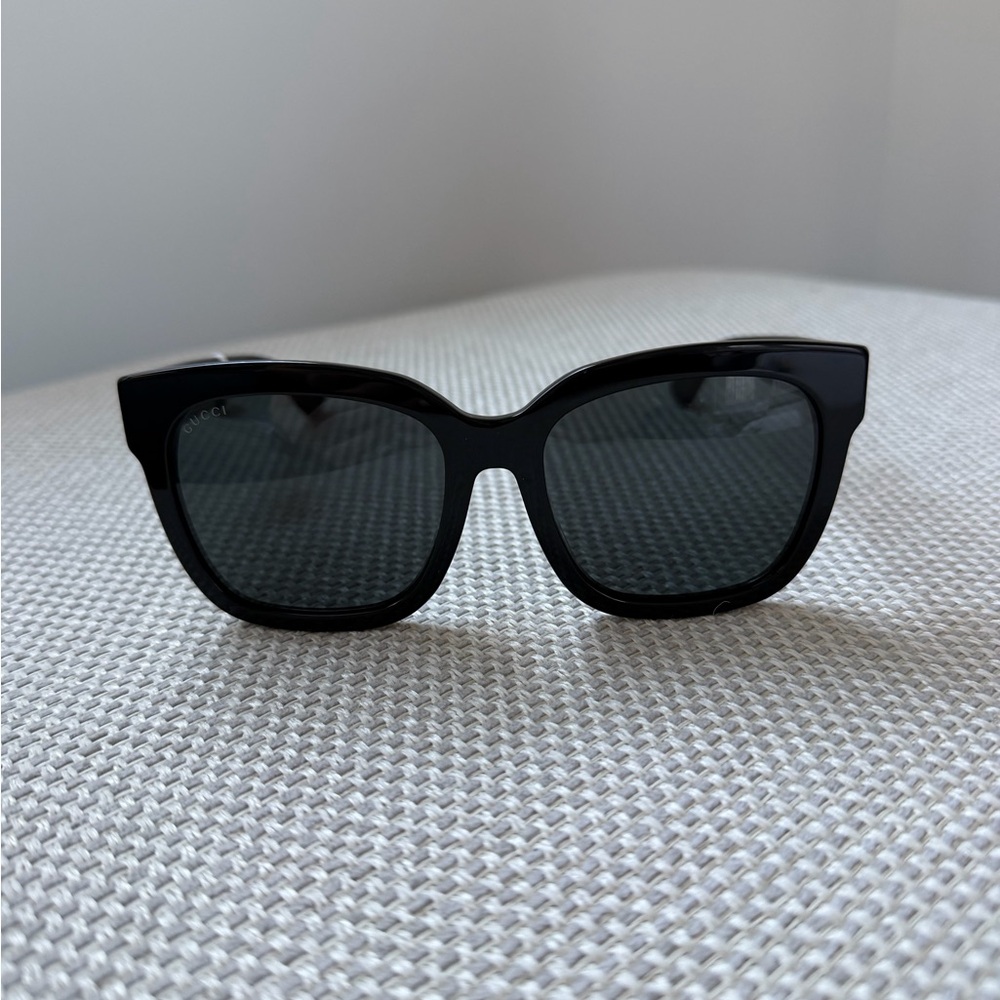 NWT GUCCI Black Square Sunglasses - Picture 4 of 4